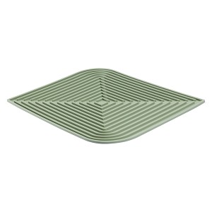 Коврик для сушки посуды dry flex, 34,6х44,6 см, шалфей