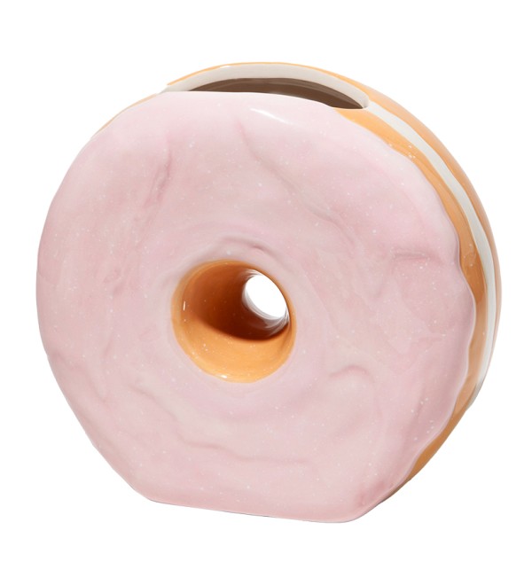 Ваза для цветов fast food, donut, 16 см