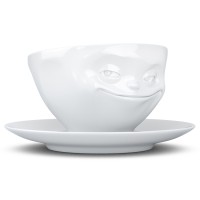 Чайная пара grinning, 200 мл, белая