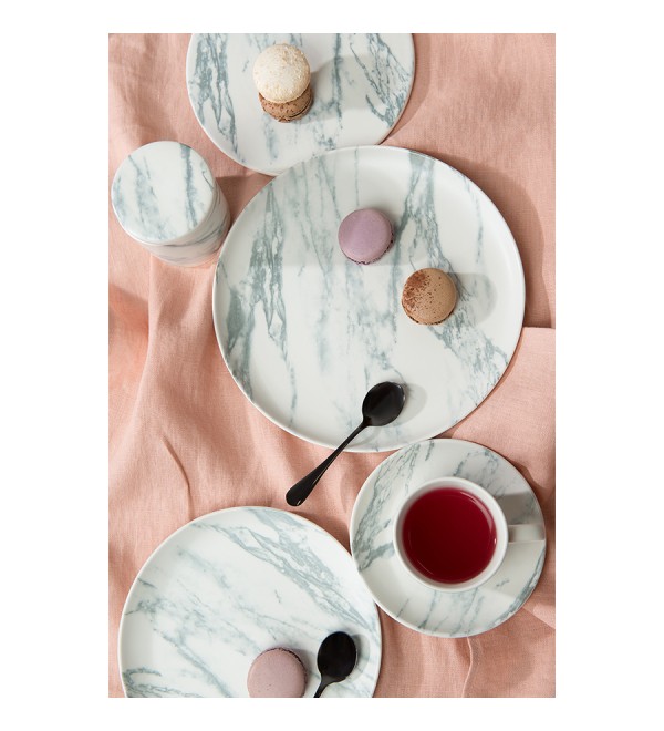 Набор чайных пар marble, 250 мл, 2 шт.