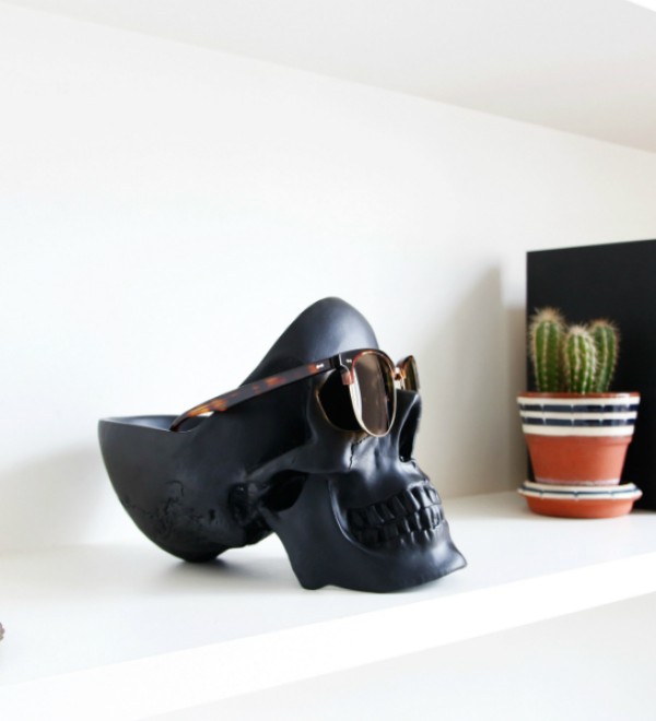 Органайзер для мелочей skull, черный