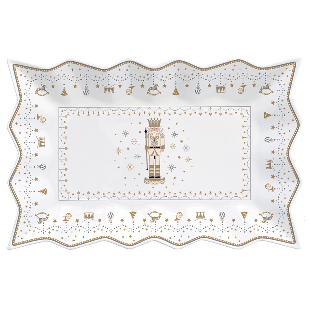 Блюдо сервировочное royal nutcracker, 35x23 см