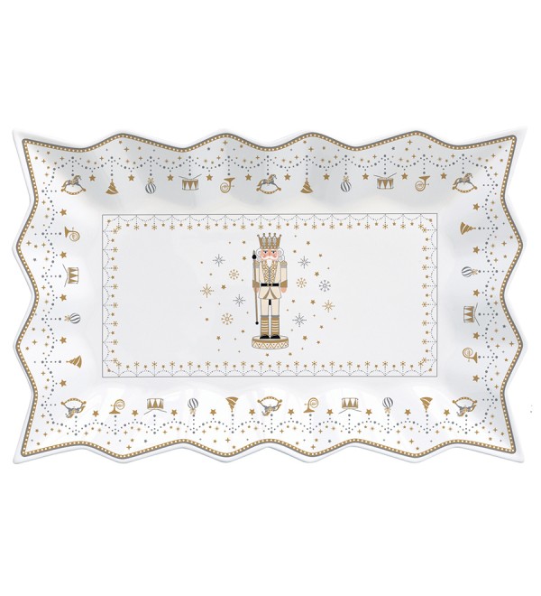 Блюдо сервировочное royal nutcracker, 35x23 см