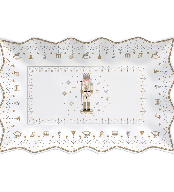 Блюдо сервировочное royal nutcracker, 35x23 см