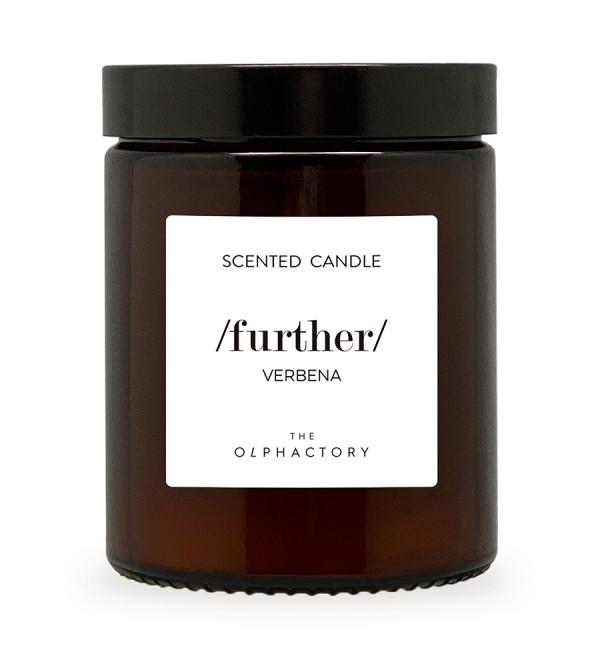 Свеча ароматическая the olphactory, further, verbena, 30 ч
