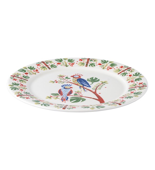 Набор тарелок parrot из коллекции birds of paradise в подарочной упаковке, D21 см, 2 шт.