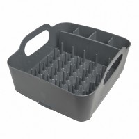 Сушилка для посуды tub, темно-серая