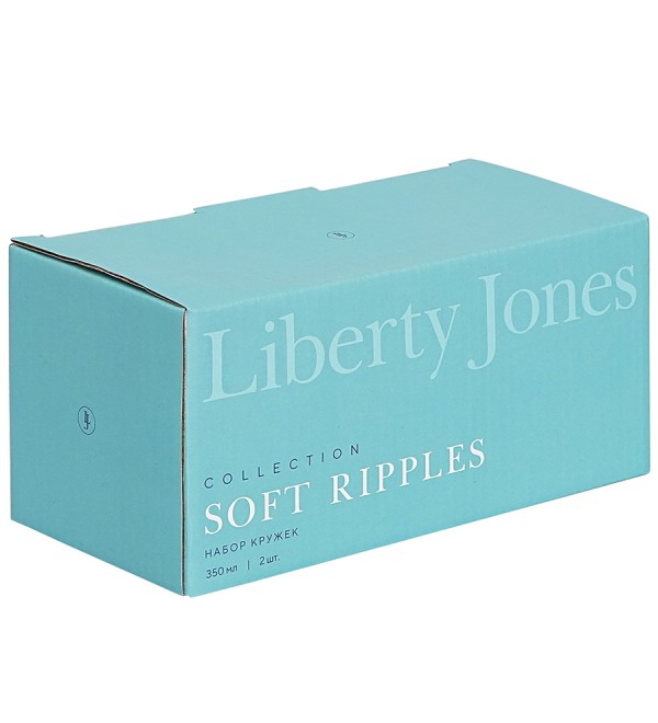 Набор кружек soft ripples, dual glazing, 350 мл, 2 шт.