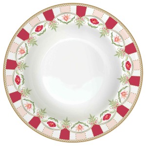 Тарелка глубокая flowery, 21,5 см