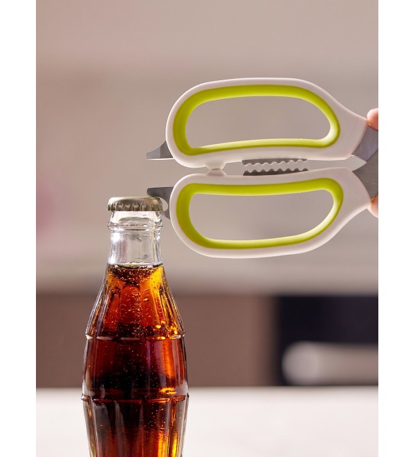 Ножницы кухонные универсальные ergonomy, с магнитным чехлом