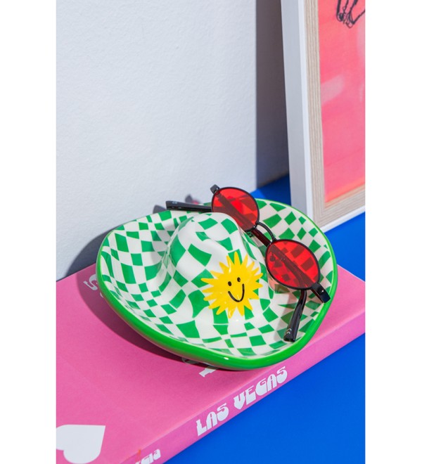 Поднос декоративный, rodeo, cowboy hat, 14,6х15.5 см