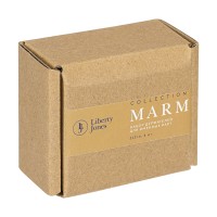 Набор держателей для именных карт marm, белый мрамор, 4 шт.