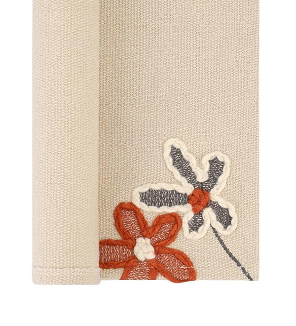 Салфетка под приборы stone flowers из коллекции ethnic, 33х48 см
