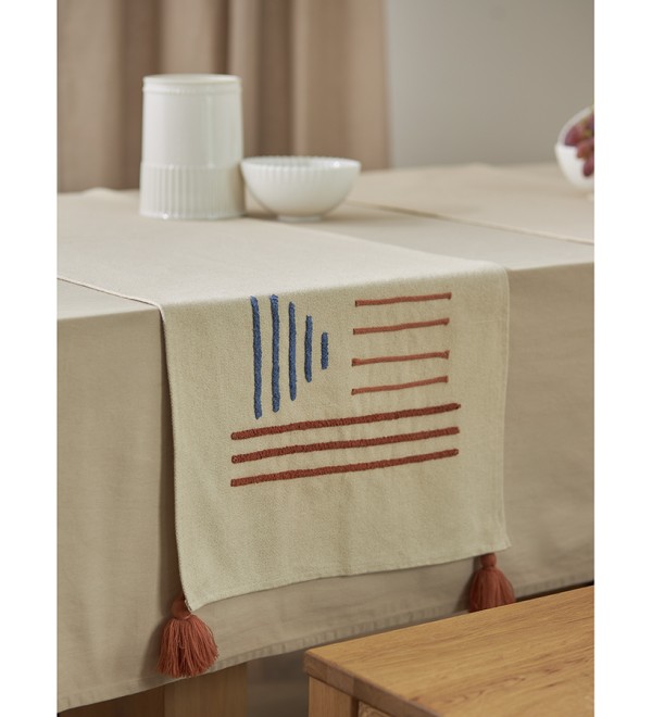 Дорожка на стол mishmash из коллекции ethnic, 45х150 см