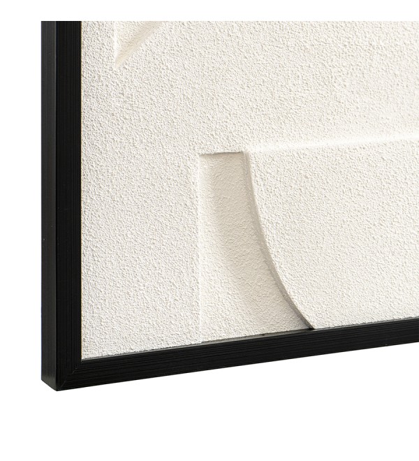 Панно декоративное с эффектом 3d minimalism, с черной рамой, 60х60 см
