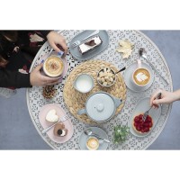 Блюдце cafe concept d 14 см серое