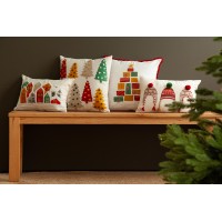 Чехол на подушку cozy knits из коллекции new year essential, 30х45 см