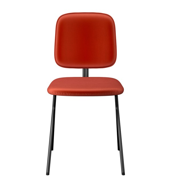 Стул ror, y, велюр, черный/темно-красный/зелено-синий