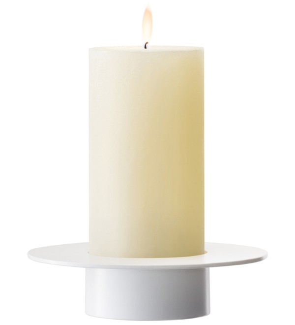 Ваза beacon, 30 см, белая