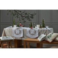 Подушка декоративная с вышивкой christmas tree из коллекции new year essential, 30х45 см
