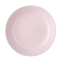 Набор тарелок для пасты simplicity, D20 см, розовые, 2 шт.