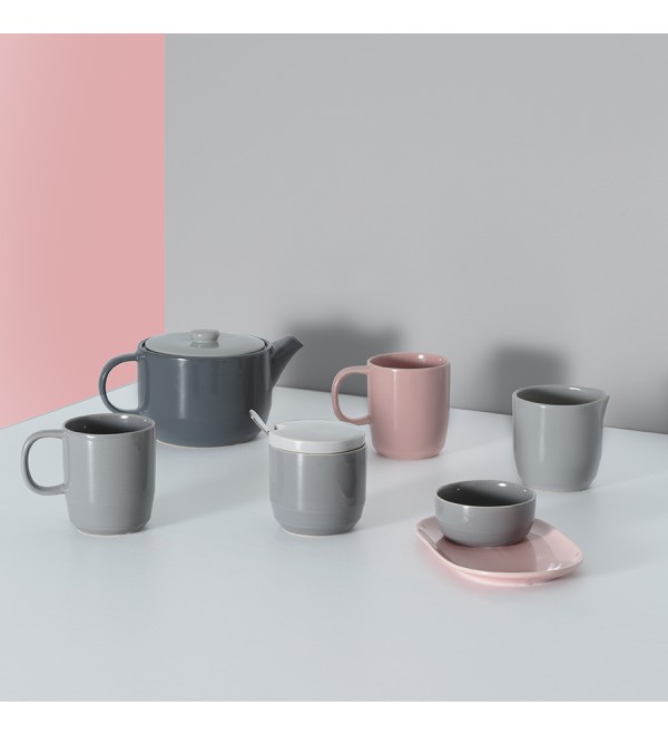 Чашка cafe concept 350 мл серая