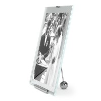 Фоторамка flute, 26х30 см, хром