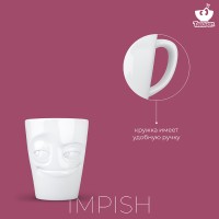 Кружка impish, 350 мл, белая