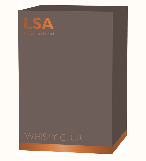 Декантер whisky club, 1,05 л, коричневый