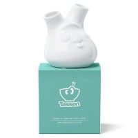 Ваза cheeky, 10 см, белая
