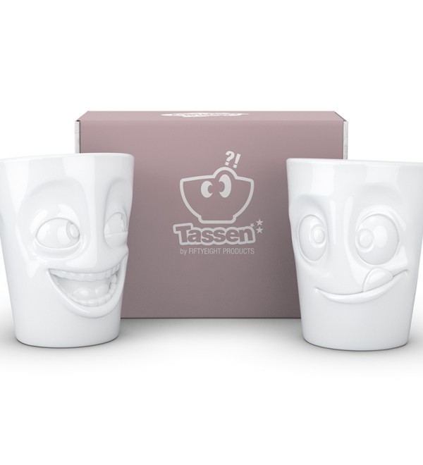 Набор кружек joking & tasty, 350 мл, белый, 2 шт.