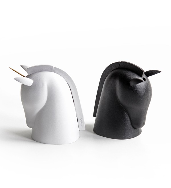 Держатель для зубочисток unicorn, черный