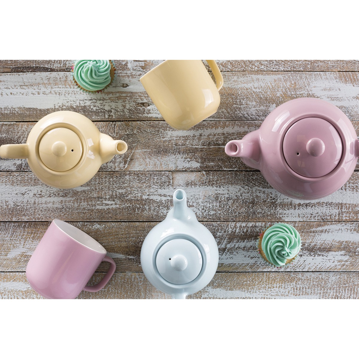 Чайник заварочный pastel shades 1,1 л розовый