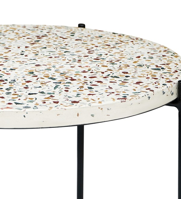 Столик кофейный josen terrazzo, D43 см