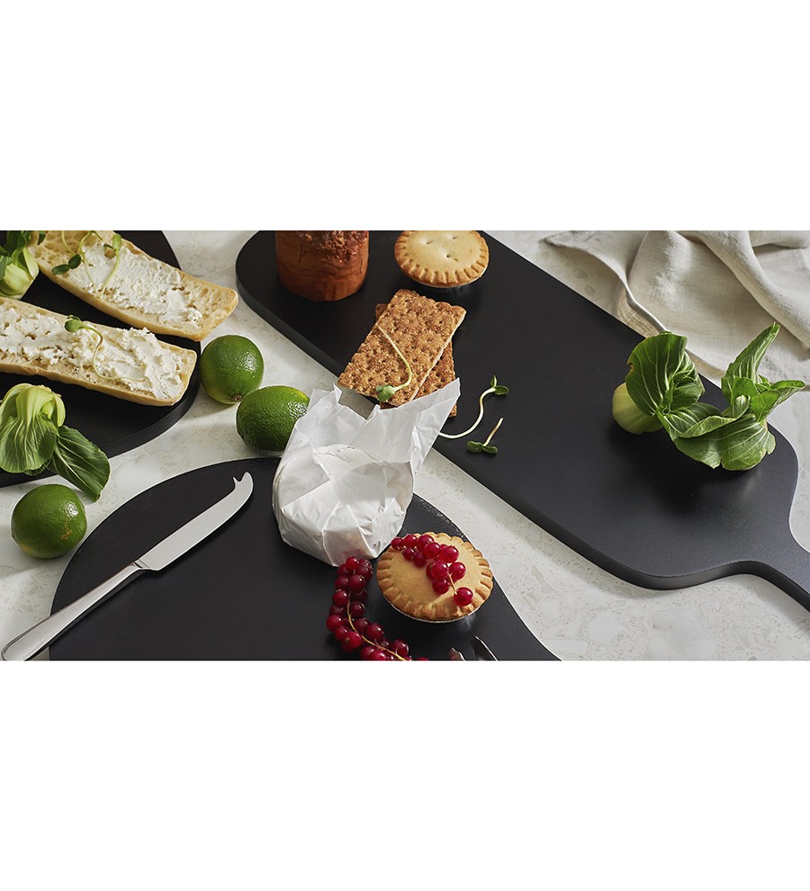 Доска сервировочная rubris, 23х70 см, черная