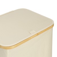 Корзина для белья neat tall, 41х35х74 см, молочная