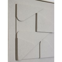 Панно декоративное с эффектом 3d minimalism triangle, 40х40 см