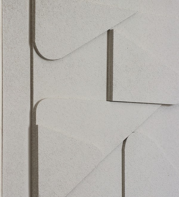Панно декоративное с эффектом 3d minimalism triangle, 40х40 см