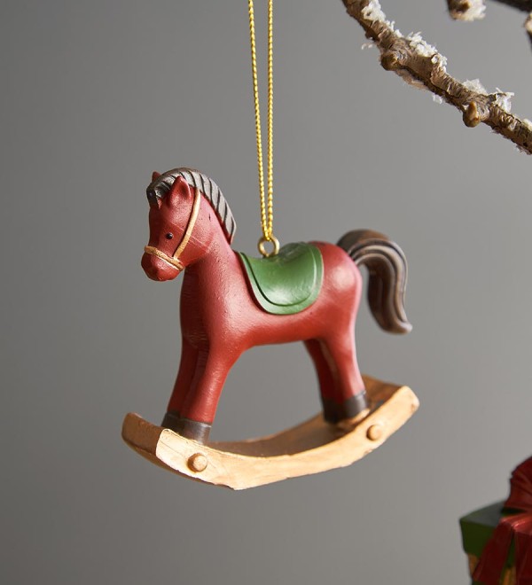 Набор ёлочных украшений classic christmas charm из коллекции new year essential, 4 шт.