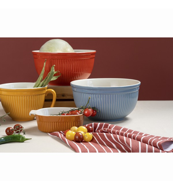 Миска soft ripples, 3,9 л, карамельная