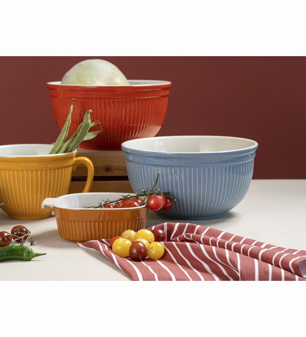 Миска soft ripples, 3,9 л, карамельная