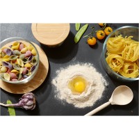 Контейнер для запекания и хранения eco store с крышкой из бамбука, 650 мл