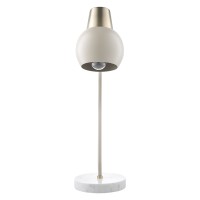 Лампа настольная rond, D18х60 см, бежевая