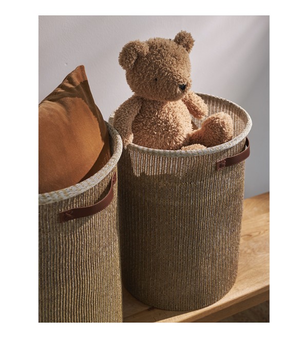 Корзина для хранения sustainable collection, D37х52 см, бежевая