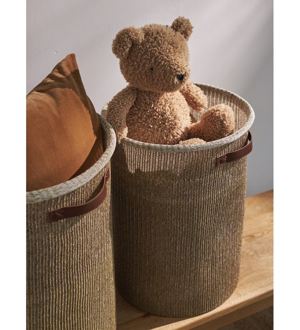 Корзина для хранения sustainable collection, D37х52 см, бежевая