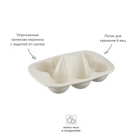 Лоток для яиц innovative kitchen, 12,5х18 см
