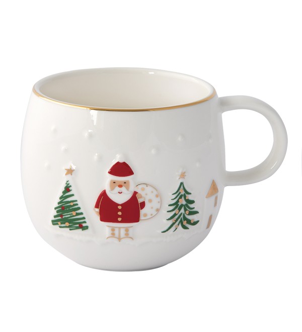 Кружка let it snow, santa, 400 мл