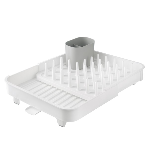 Сушилка для посуды jarl, 41,2x11,5x36,5 см, белая