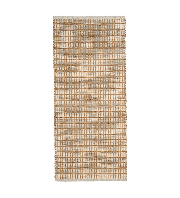 Ковер из джута и шерсти mahanadi из коллекции ethnic, 70x160 см