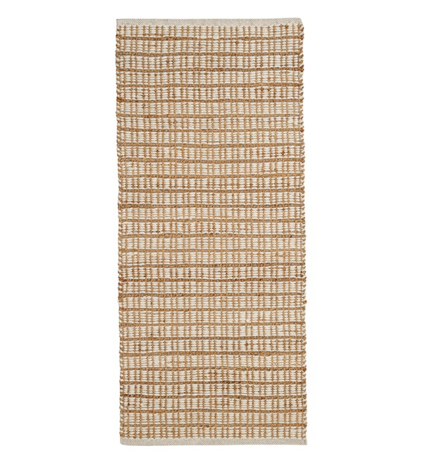 Ковер из джута и шерсти mahanadi из коллекции ethnic, 70x160 см